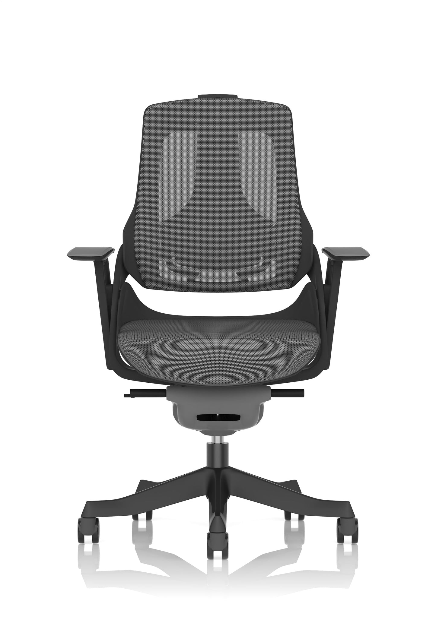 Zure High Back Black Shell Executive Office Chair with Arms