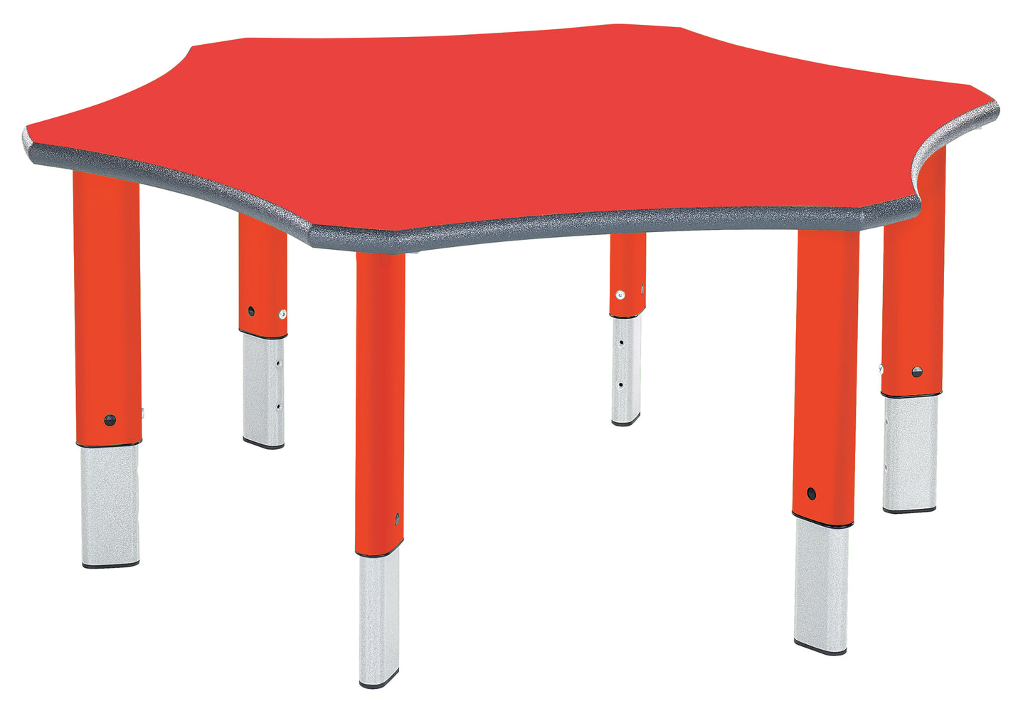 Height Adjustable Table: Flower