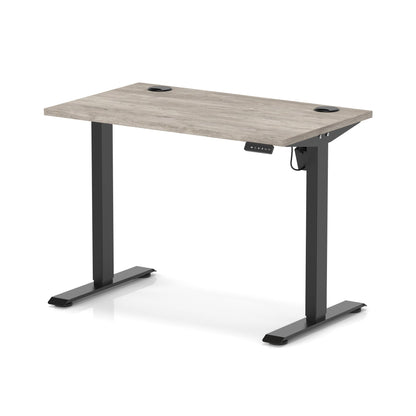 Air Lite Height Adjustable Slimline Desk With Cable Ports