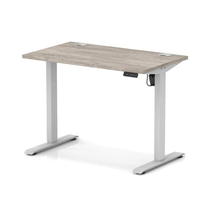 Air Lite Height Adjustable Slimline Desk With Cable Ports