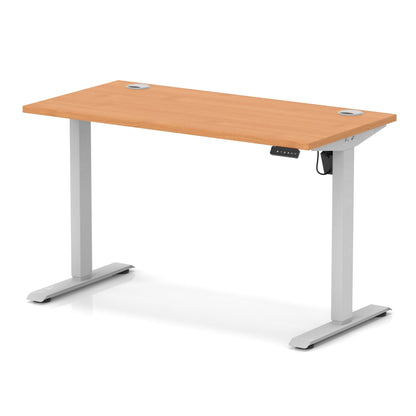 Air Lite Height Adjustable Slimline Desk With Cable Ports