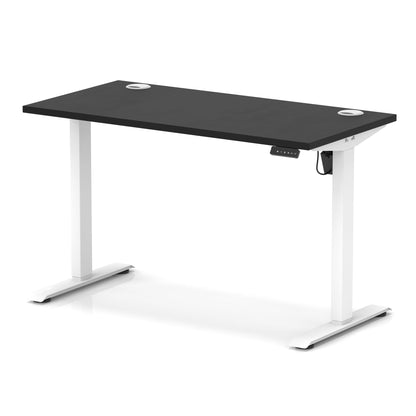 Air Lite Height Adjustable Slimline Desk With Cable Ports