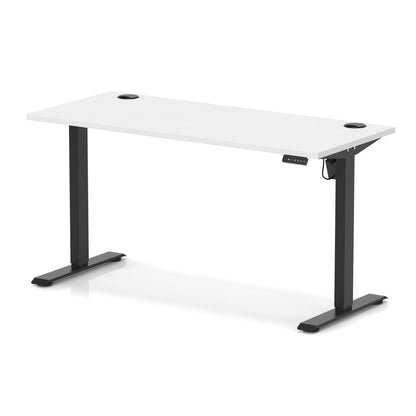 Air Lite Height Adjustable Slimline Desk With Cable Ports