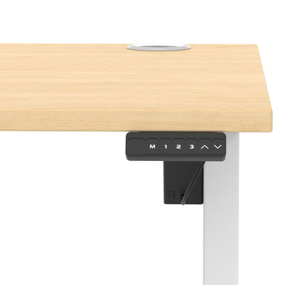 Air Lite Height Adjustable Desk With Cable Ports