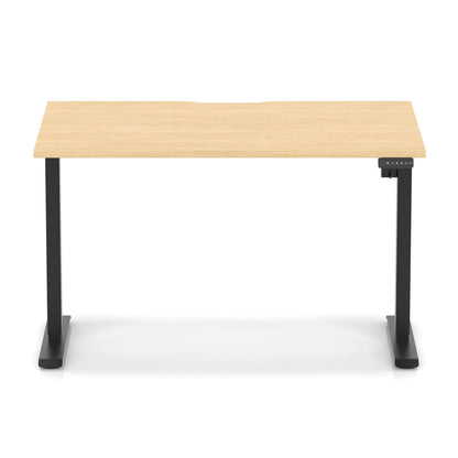 Air Lite Height Adjustable Desk With Scalloped Edge