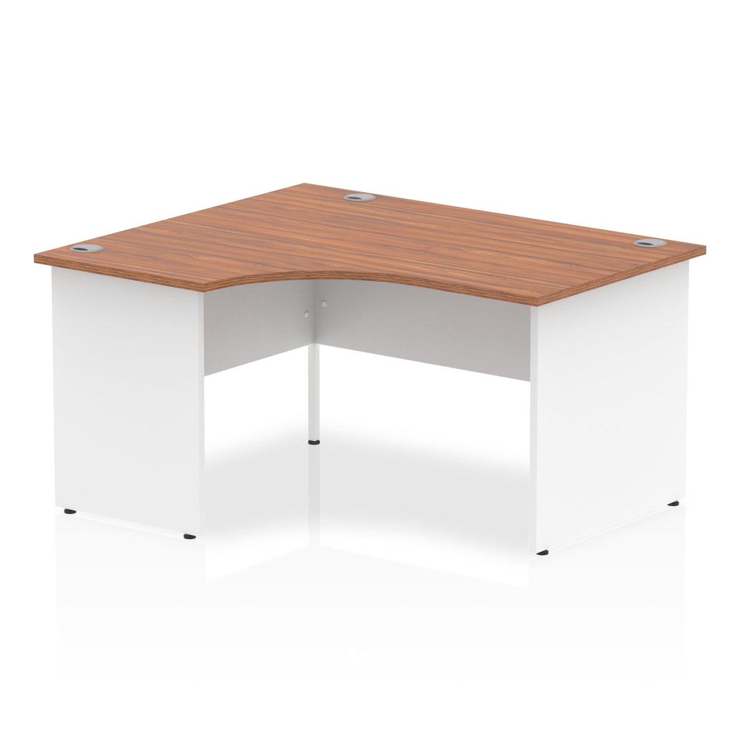 Impulse 1400mm Left Crescent Desk Panel End Leg