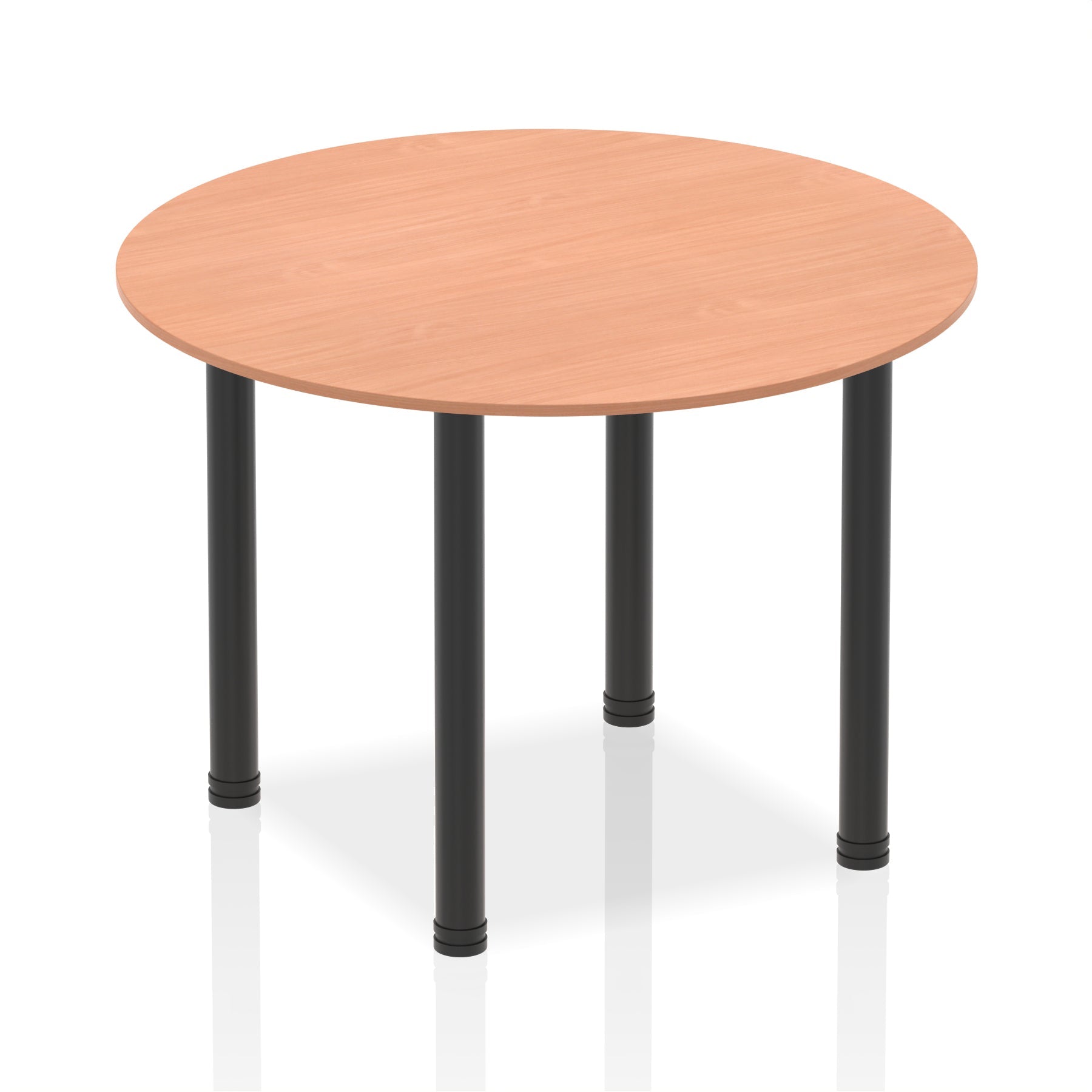Impulse Round Table With Post Leg – Chequered Fox