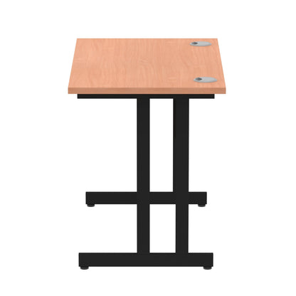 Impulse 1000mm Slimline Desk Cantilever Leg