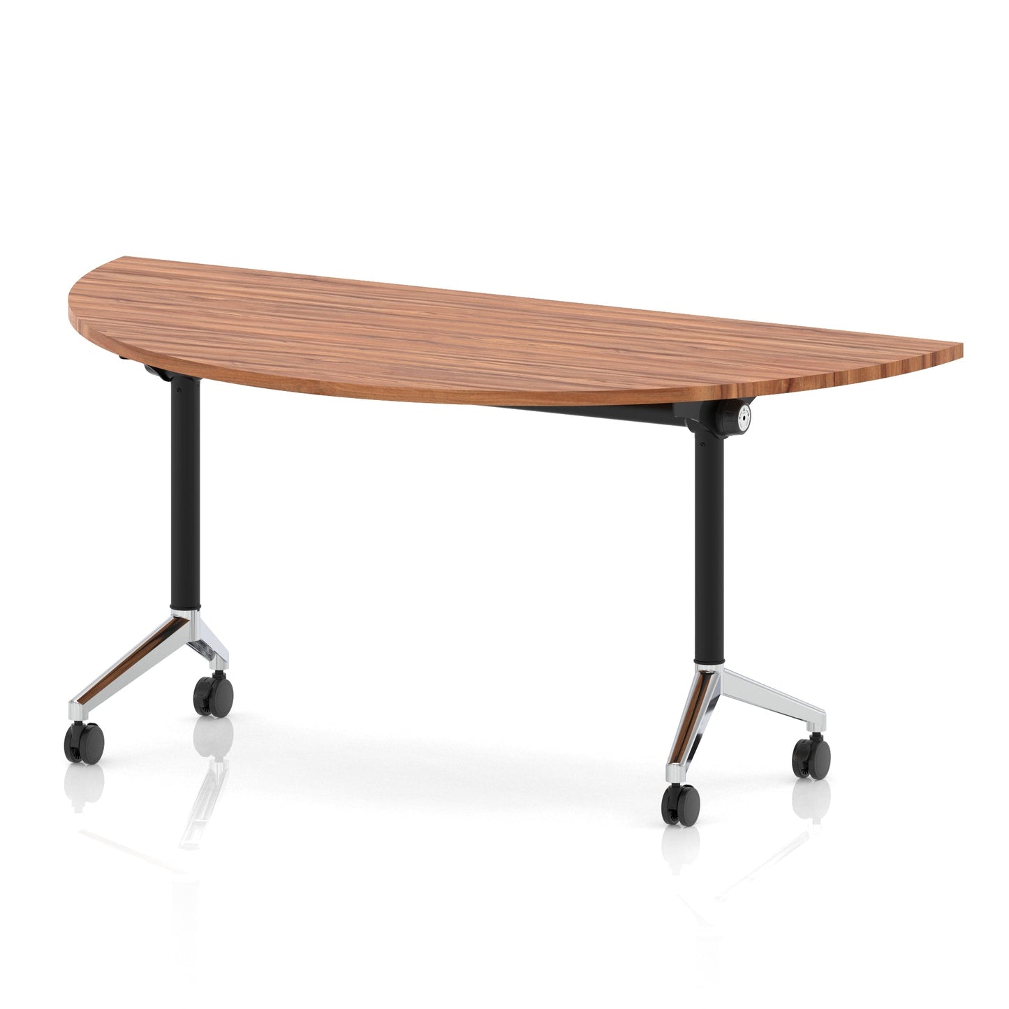 Impulse Plus Flip Top 1600mm Semi-Circle Table