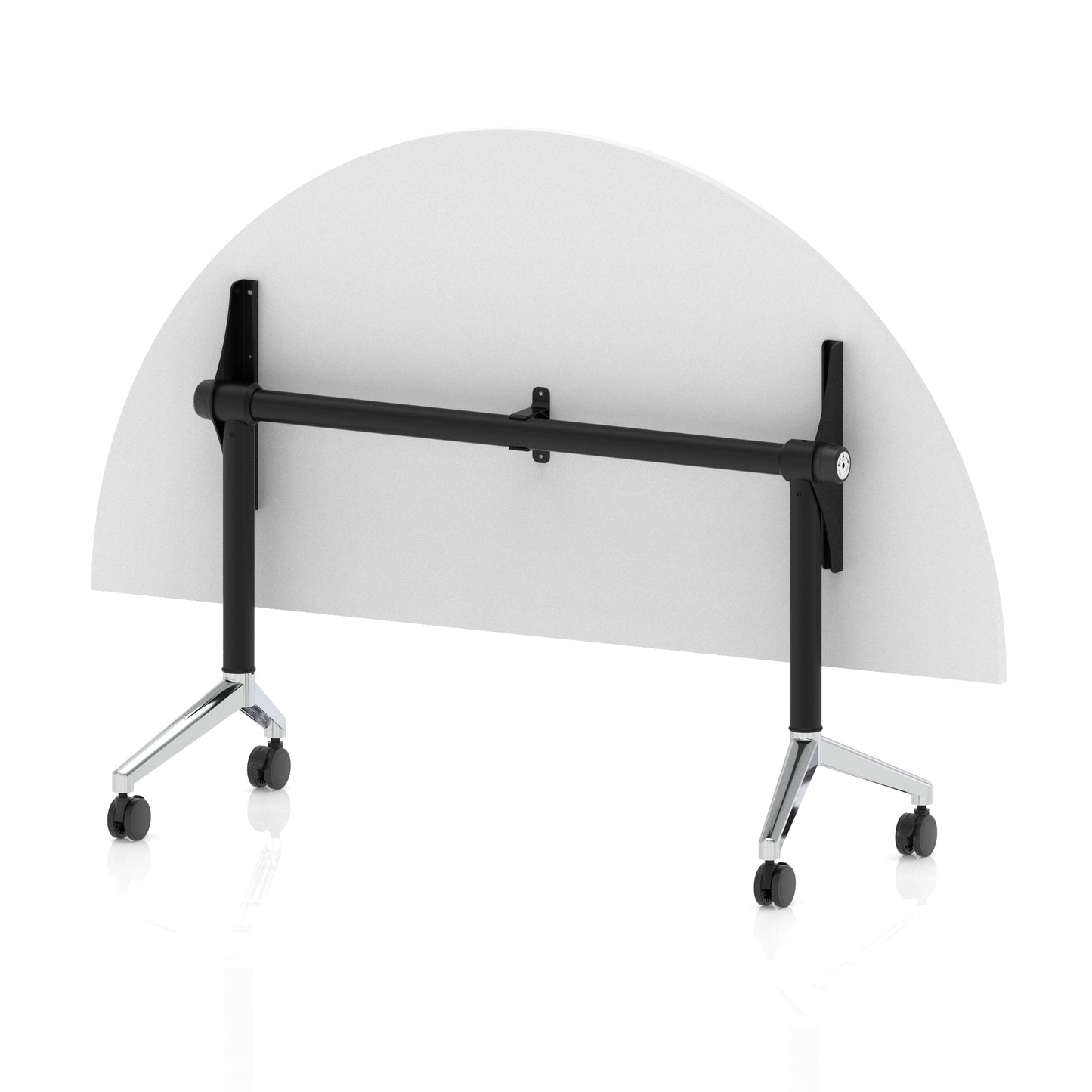 Impulse Plus Flip Top 1600mm Semi-Circle Table