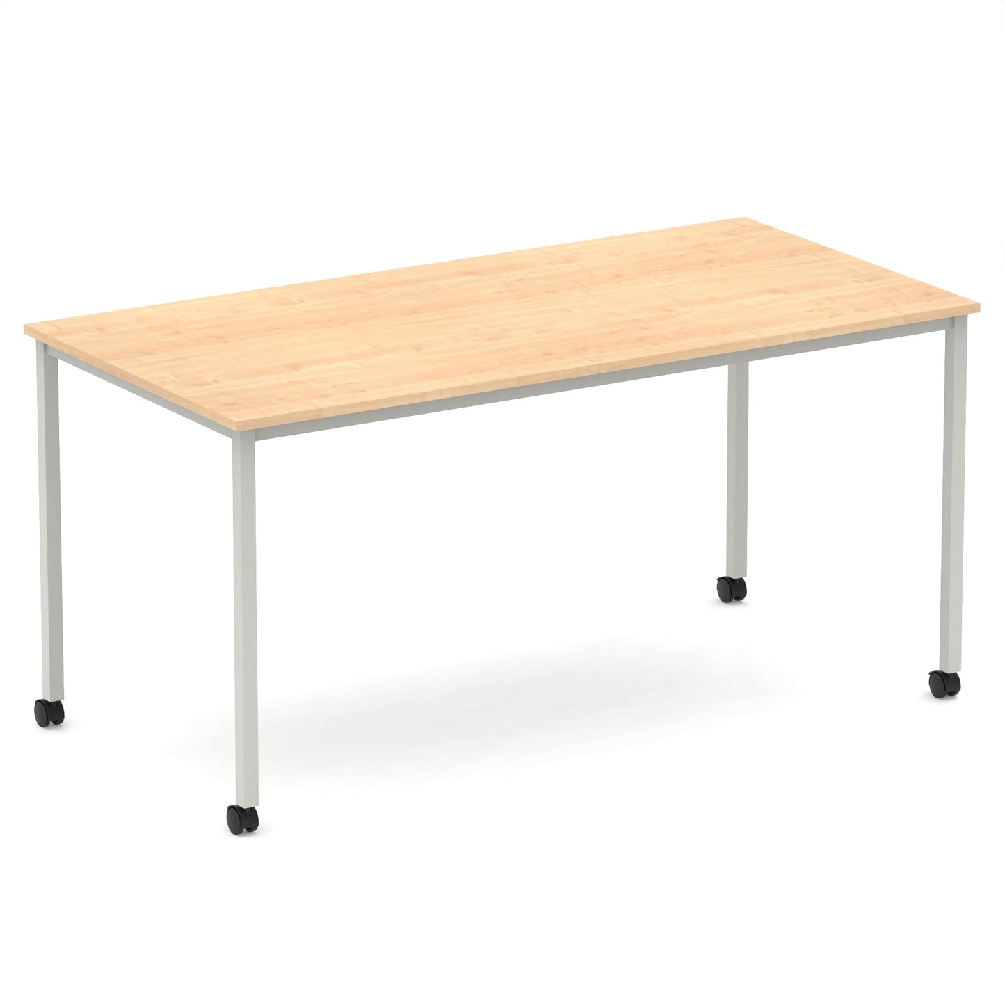 Impulse Straight Table Box Frame Leg With Castors