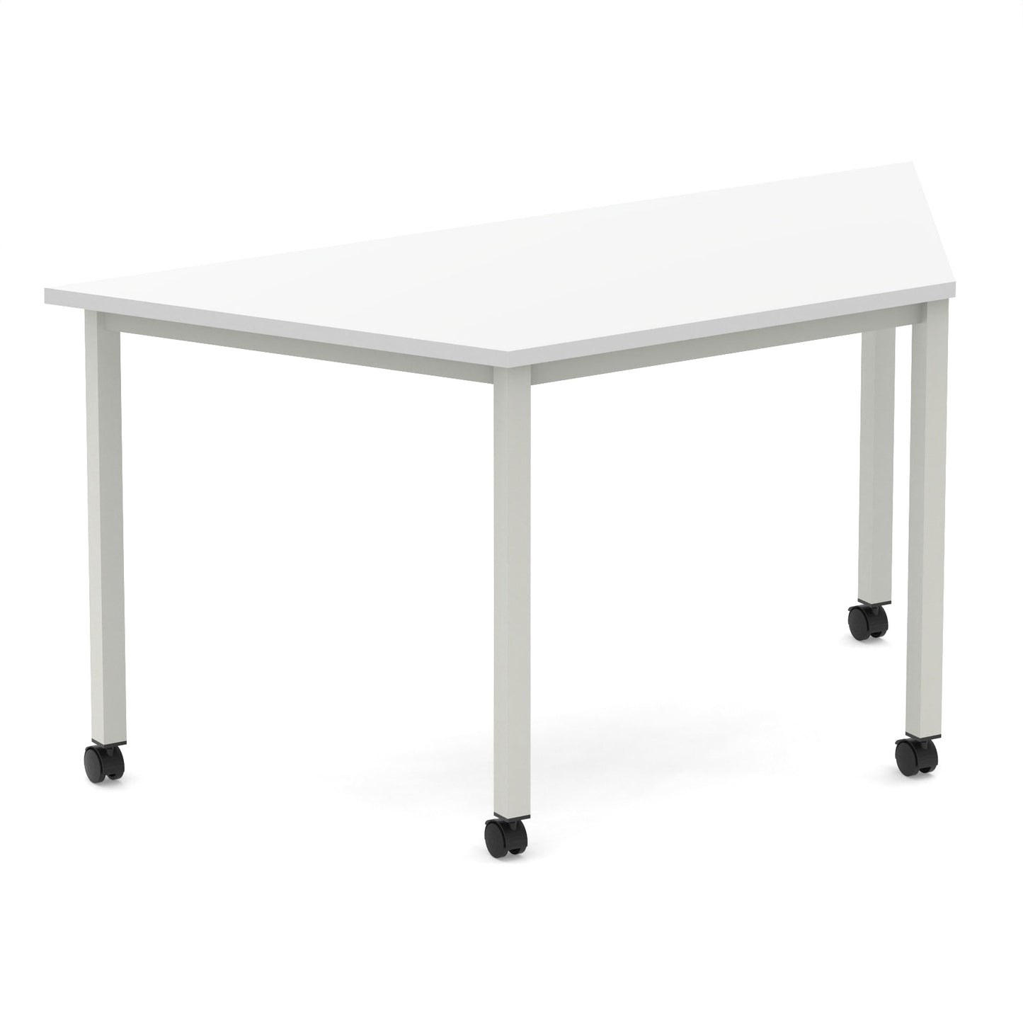 Impulse Trapezium Table Box Frame Leg With Castors