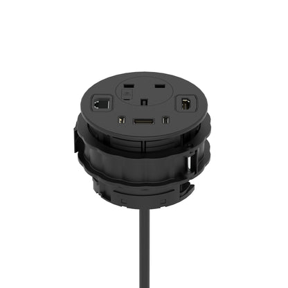 Impulse Round Power Unit Module 1x Socket