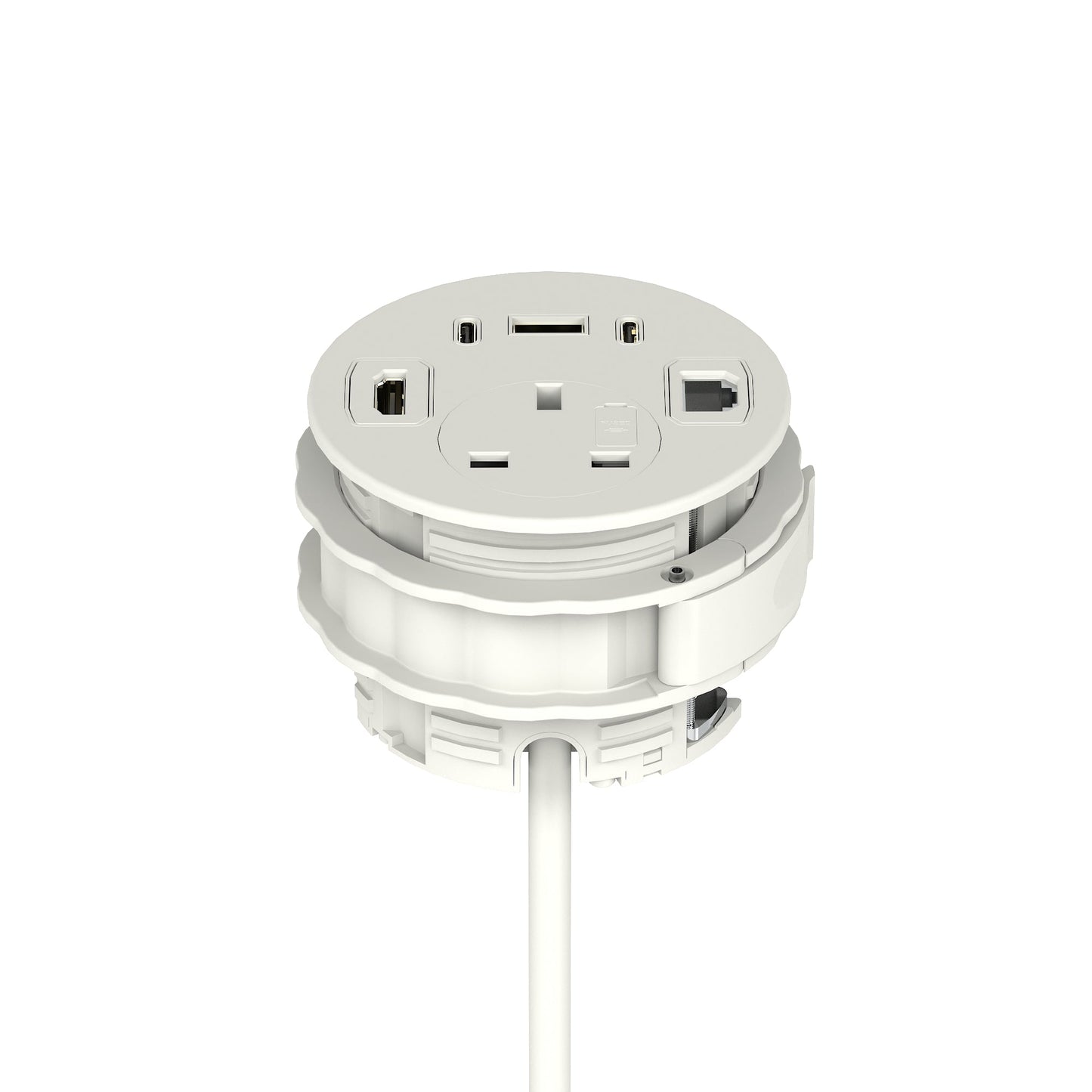 Impulse Round Power Unit Module 1x Socket