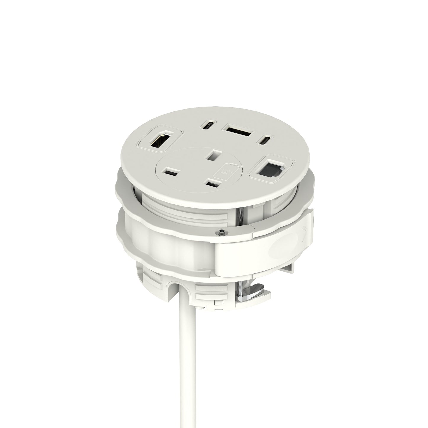 Impulse Round Power Unit Module 1x Socket