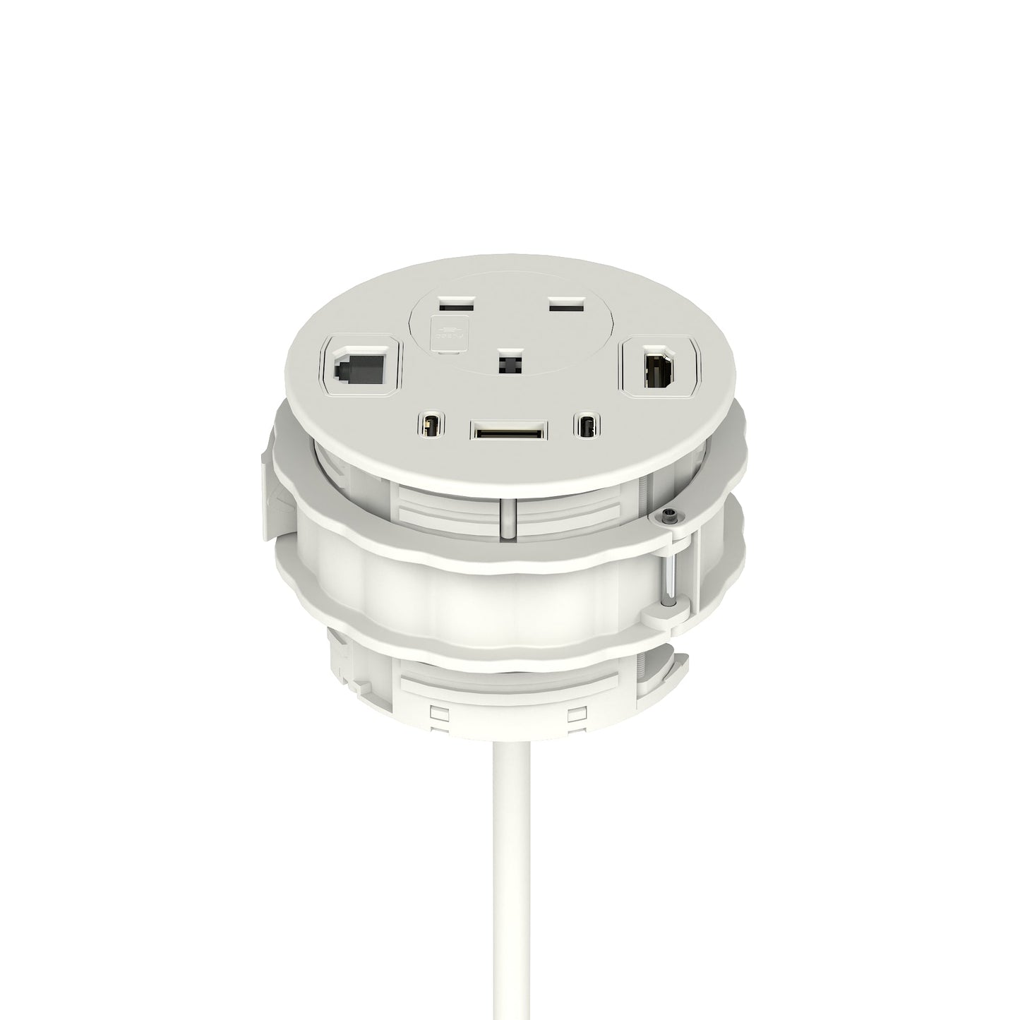 Impulse Round Power Unit Module 1x Socket