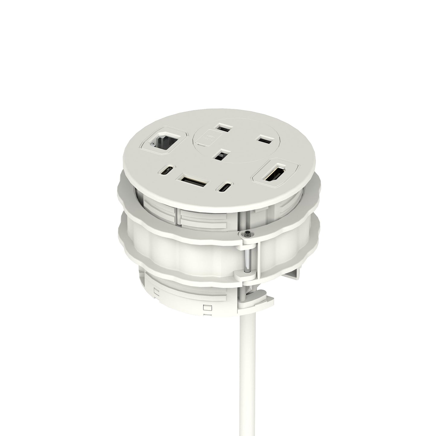 Impulse Round Power Unit Module 1x Socket
