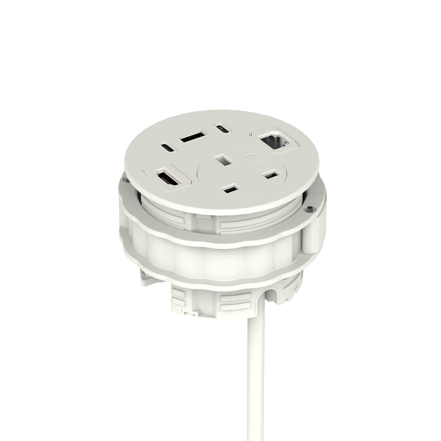 Impulse Round Power Unit Module 1x Socket