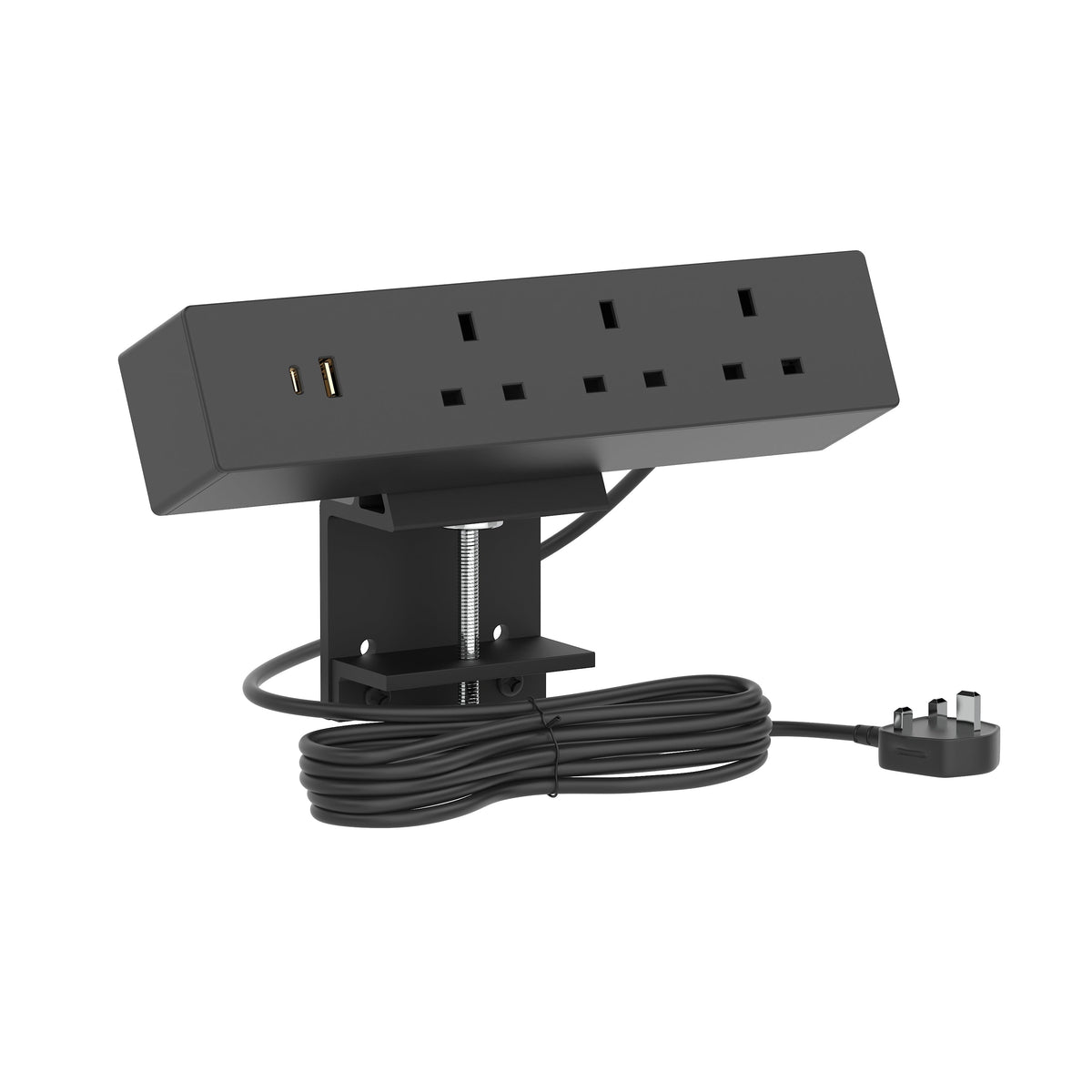 Integrated Desktop Power Socket Module Impulse - Desktop Power Unit 3x Sockets – Chequered Fox