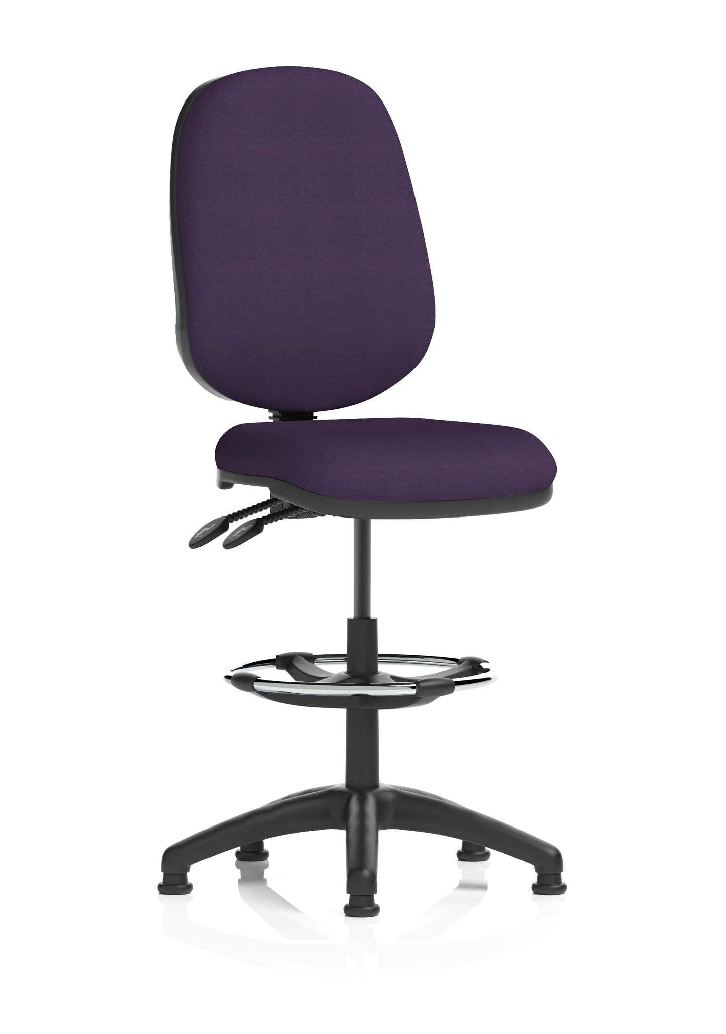 Eclipse Plus II Task Operator Office Chair with Hi Rise Draughtsman Kit