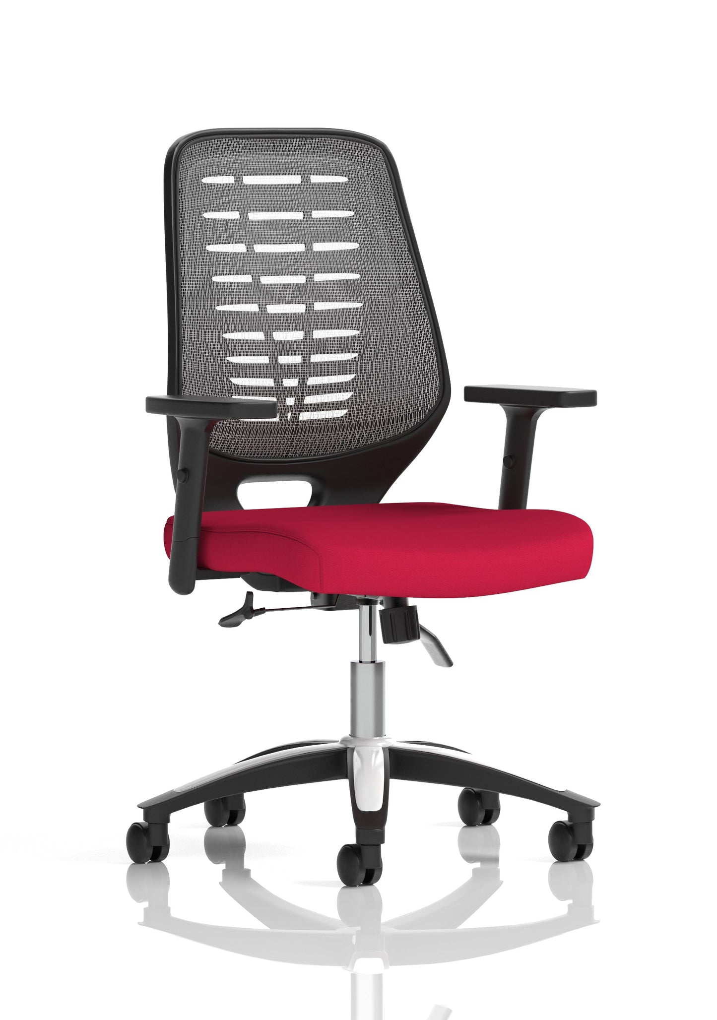 Relay Medium Mesh Back Task Operator Office Chair with Arms