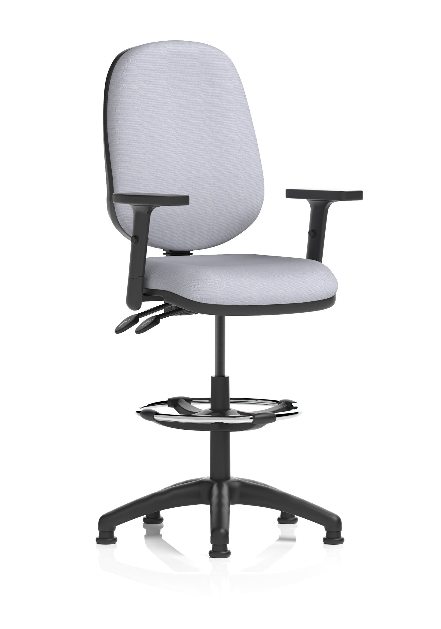 Eclipse Plus II Task Operator Office Chair with Hi Rise Draughtsman Kit