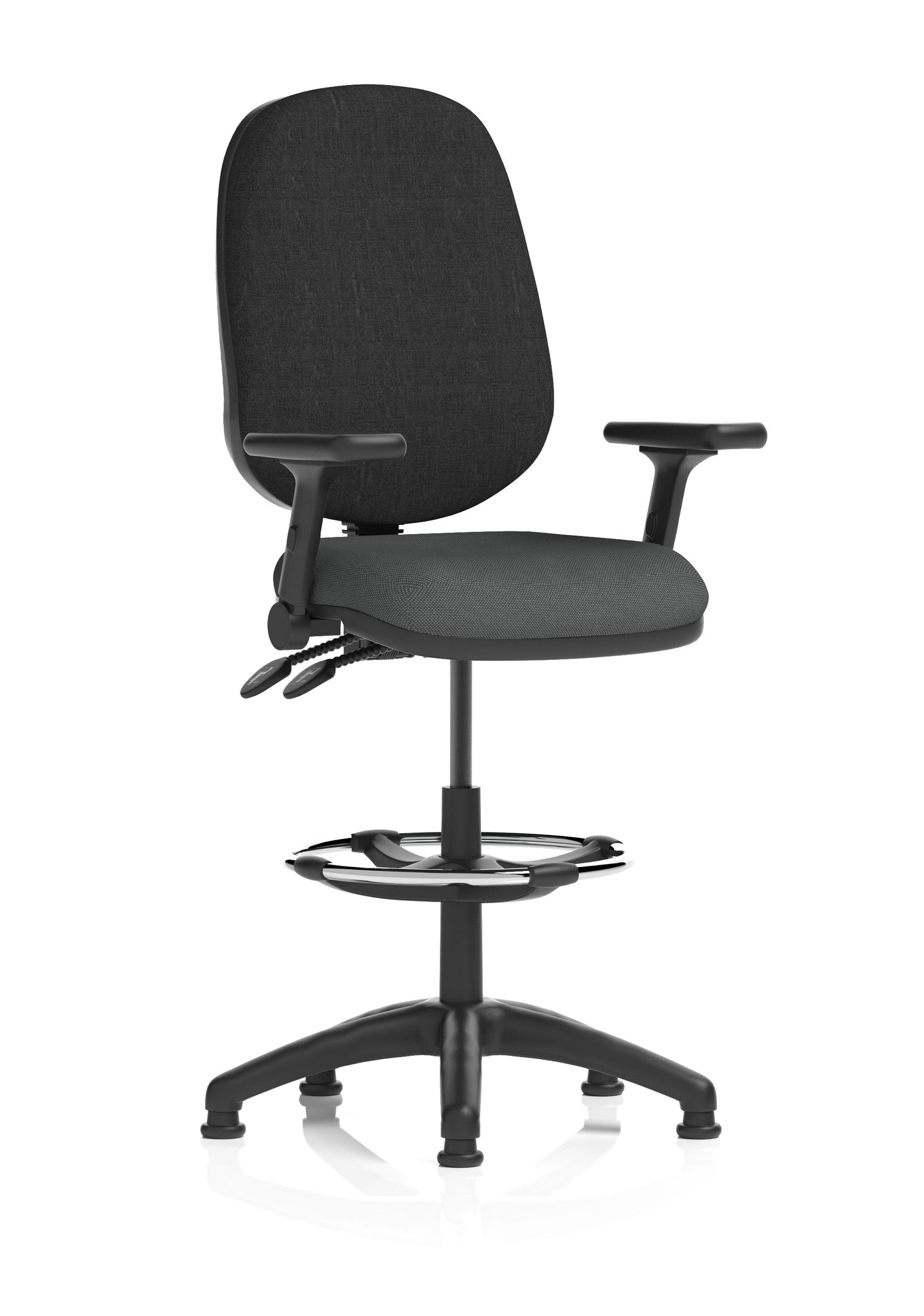 Eclipse Plus II Task Operator Office Chair with Hi Rise Draughtsman Kit