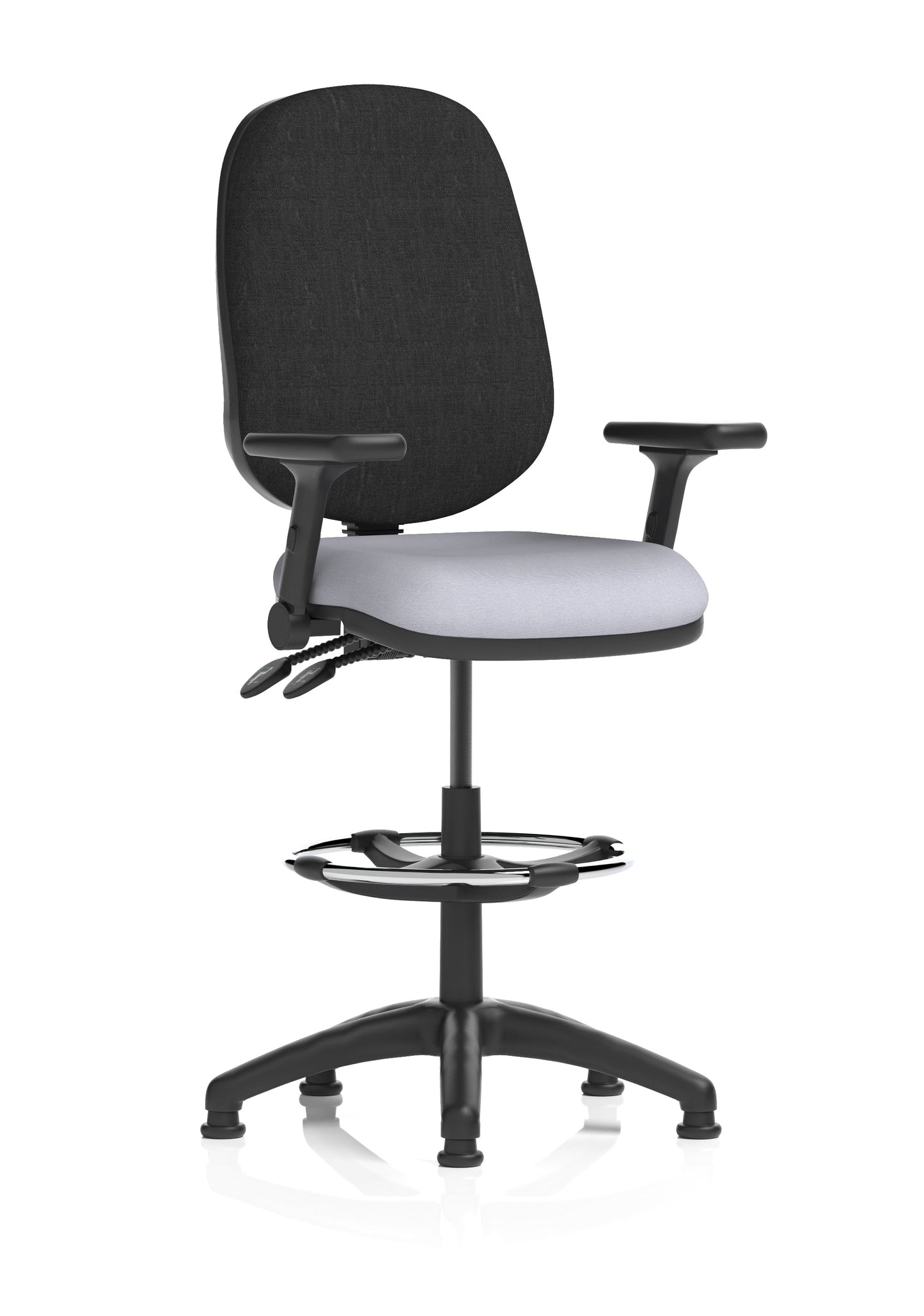 Eclipse Plus II Task Operator Office Chair with Hi Rise Draughtsman Kit