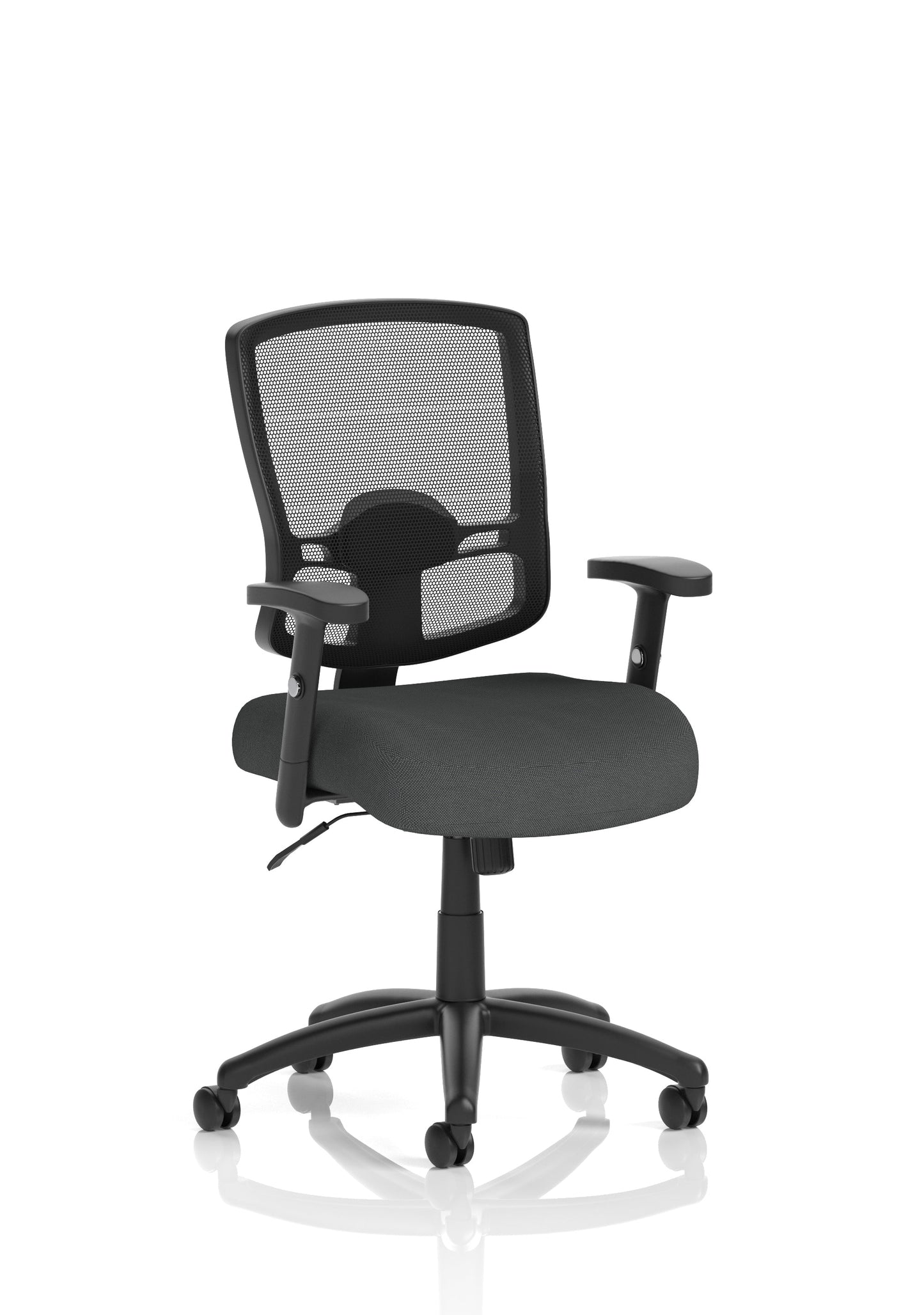 Portland Medium Mesh Back Task Operator Office Chair with Arms