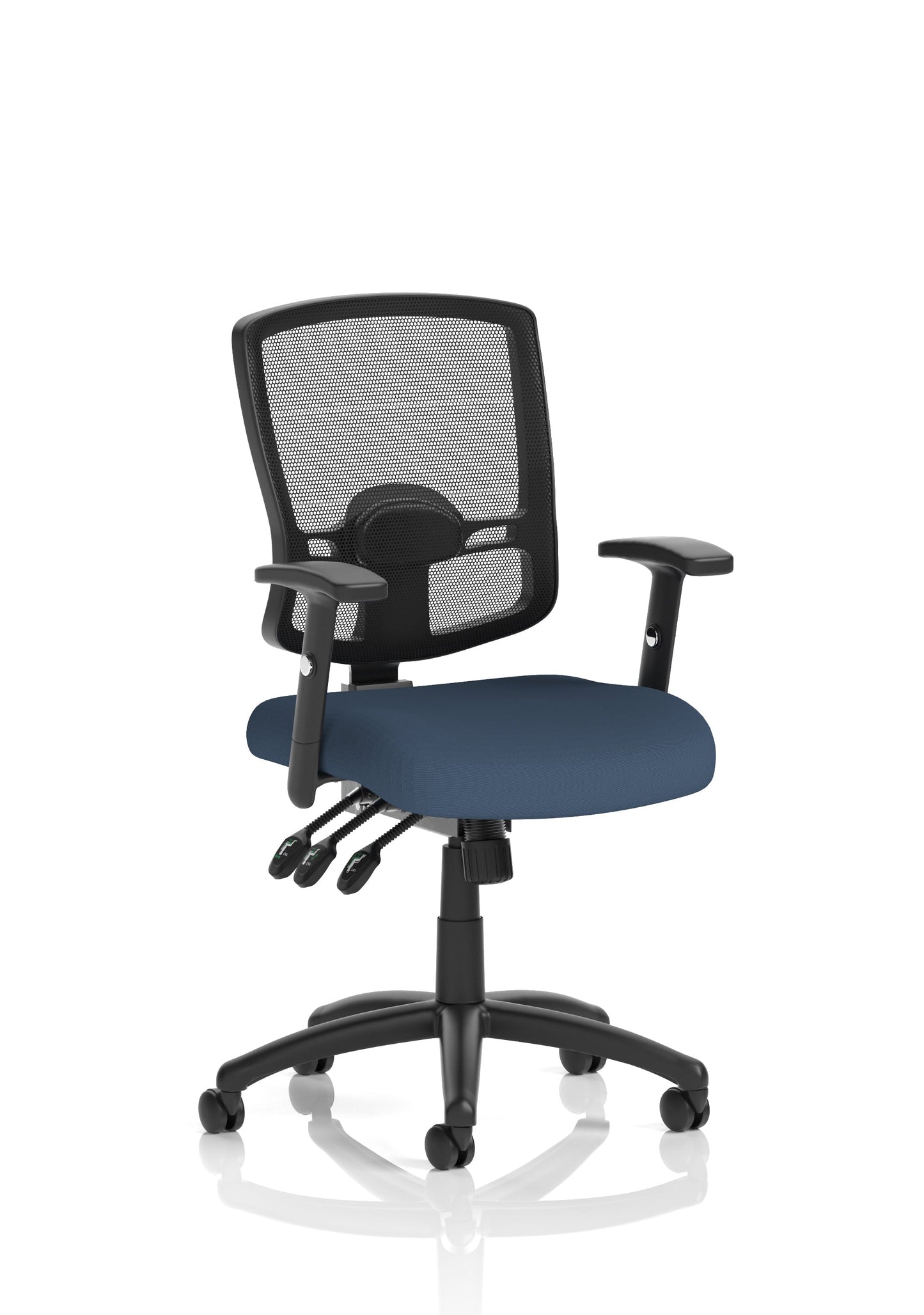 Portland III High Mesh Back Task Operator Office Chair with Arms