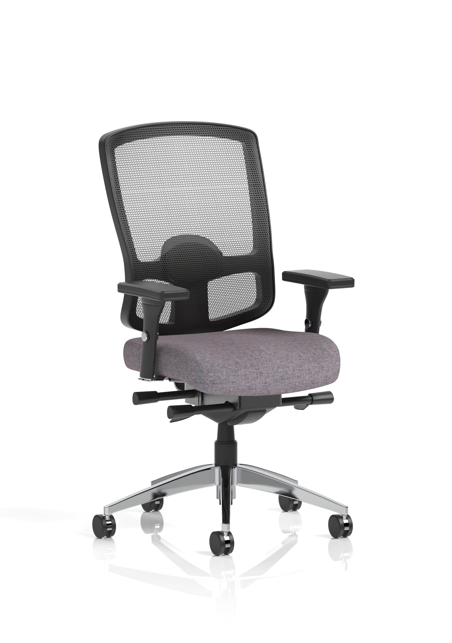 Regent High Mesh Back Ergonomic Task Operator Office Chair with Arms