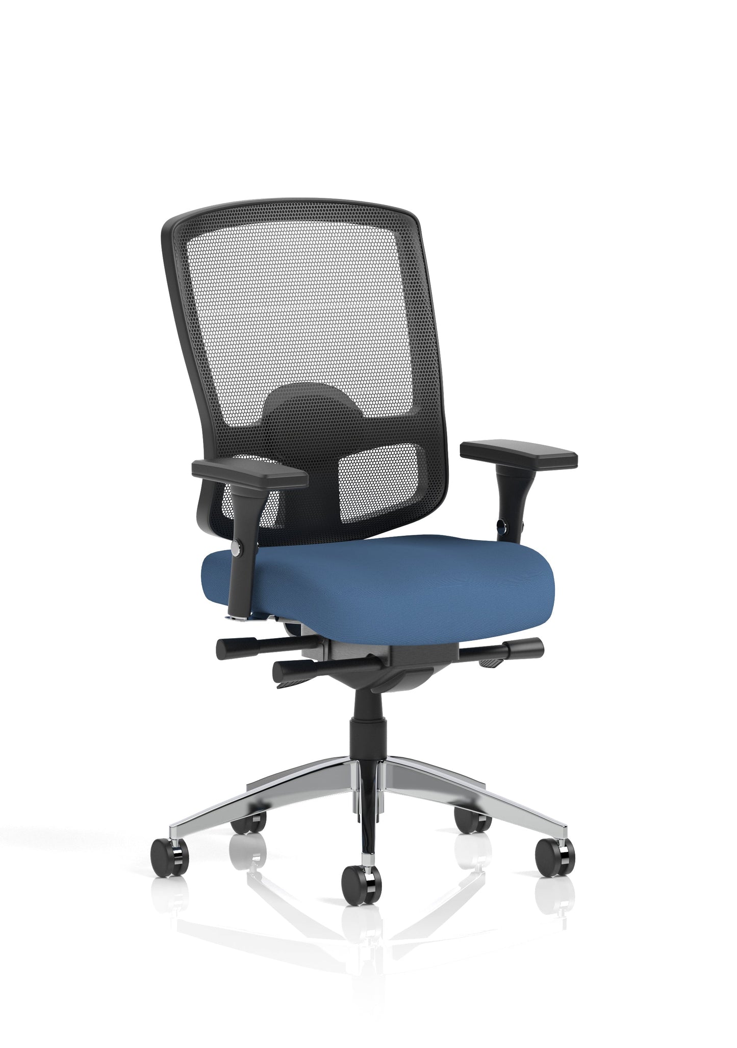Regent High Mesh Back Ergonomic Task Operator Office Chair with Arms