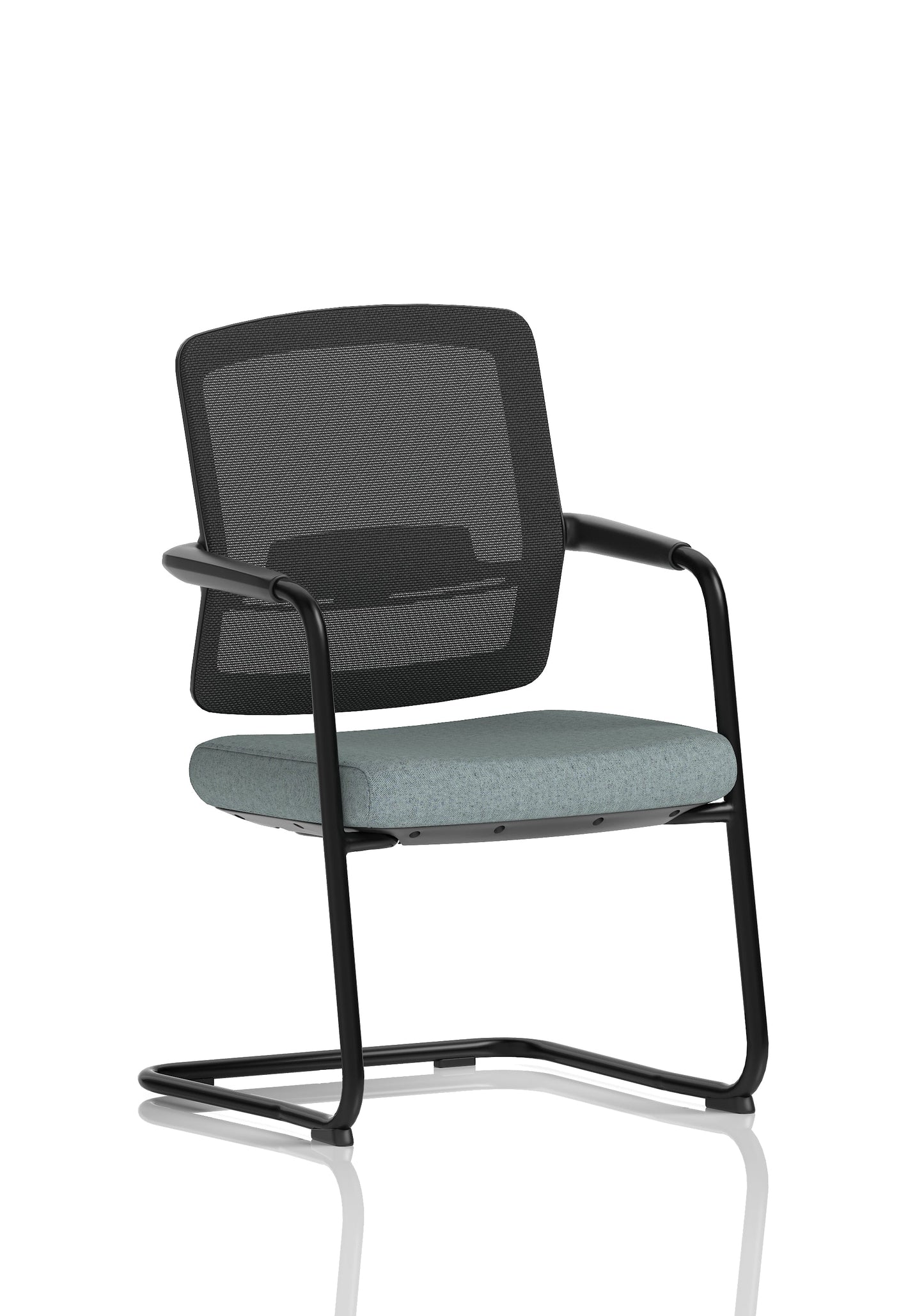 Flint Mesh Back Cantilever Chair