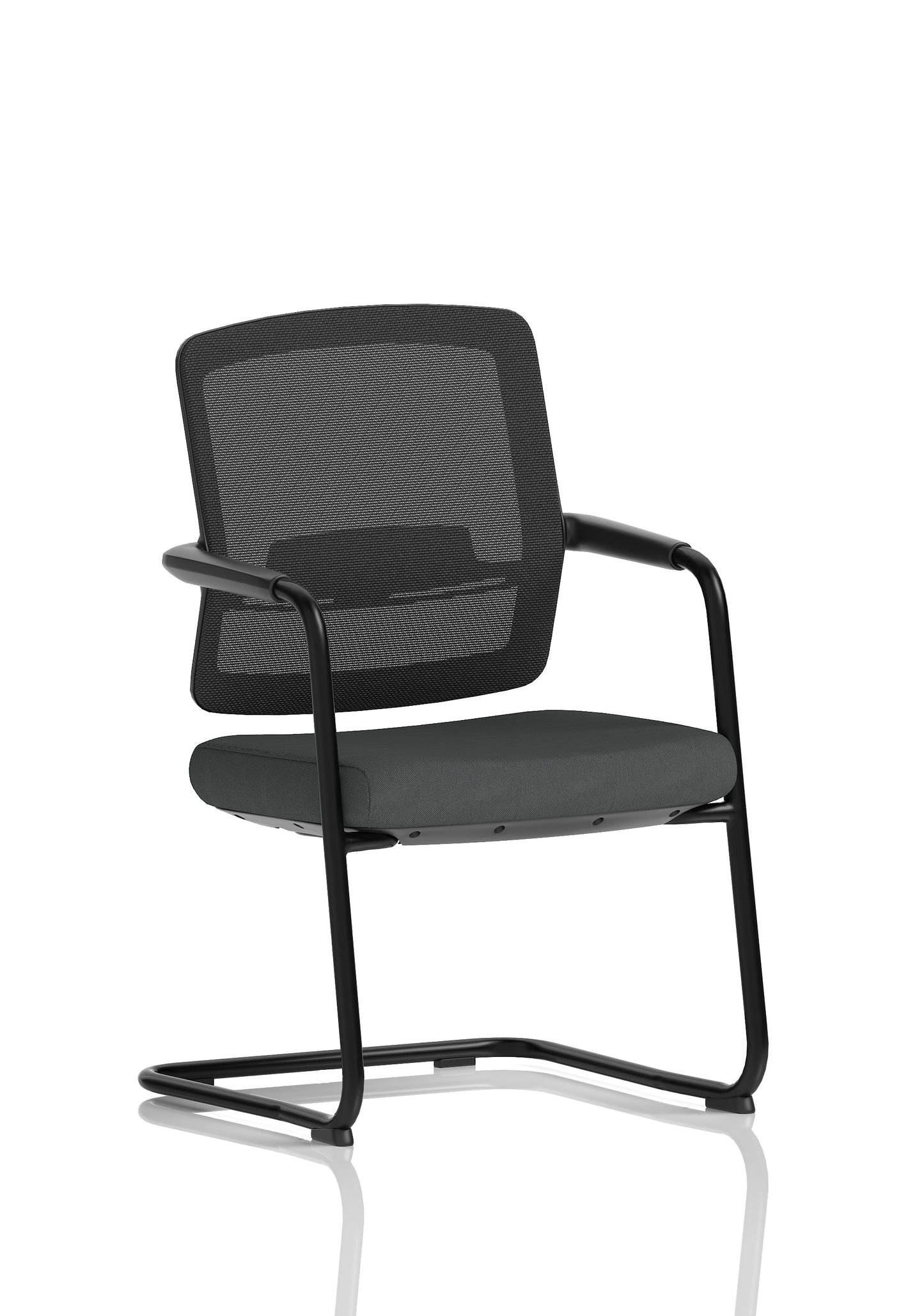 Flint Mesh Back Cantilever Chair