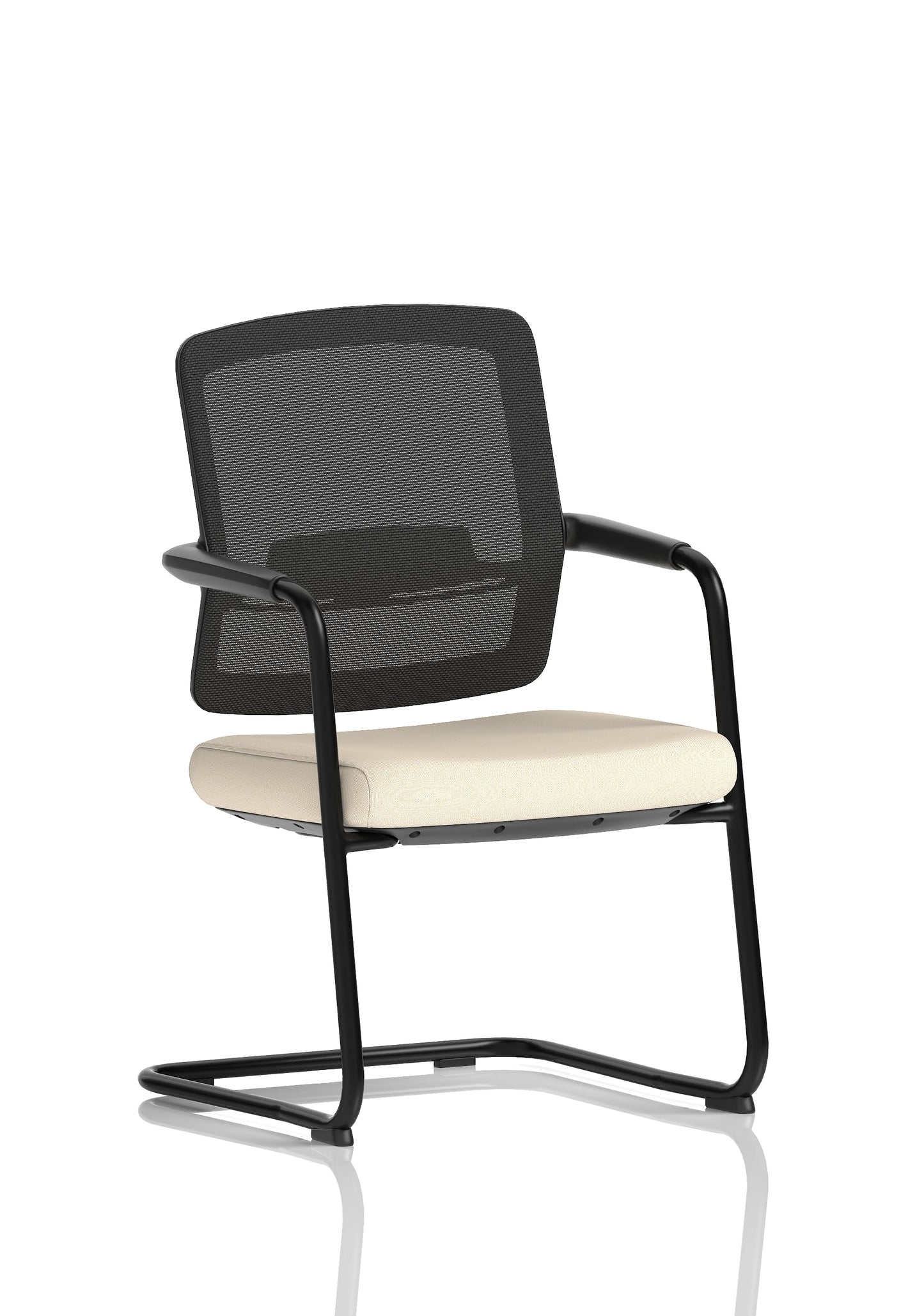 Flint Mesh Back Cantilever Chair