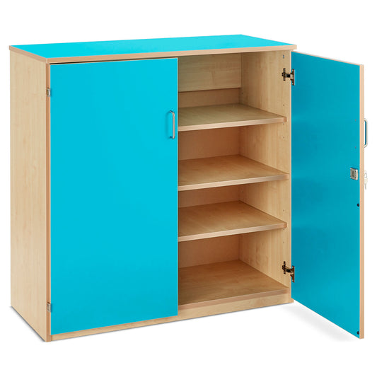 Monarch Stock Cupboard with 1 Fixed & 2 Adjustable Shelves