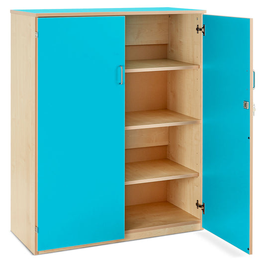 Monarch Stock Cupboard with 2 Adjustable Shelves & 1 Fixed Centre Shelf