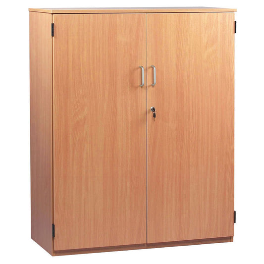 Monarch Lockable Static Cupboard with 1 Fixed and 2 Adjustable Shelves (H1250mm)