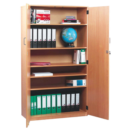 Monarch Lockable Static Cupboard with 1 Fixed and 4 Adjustable Shelves (H1800mm)
