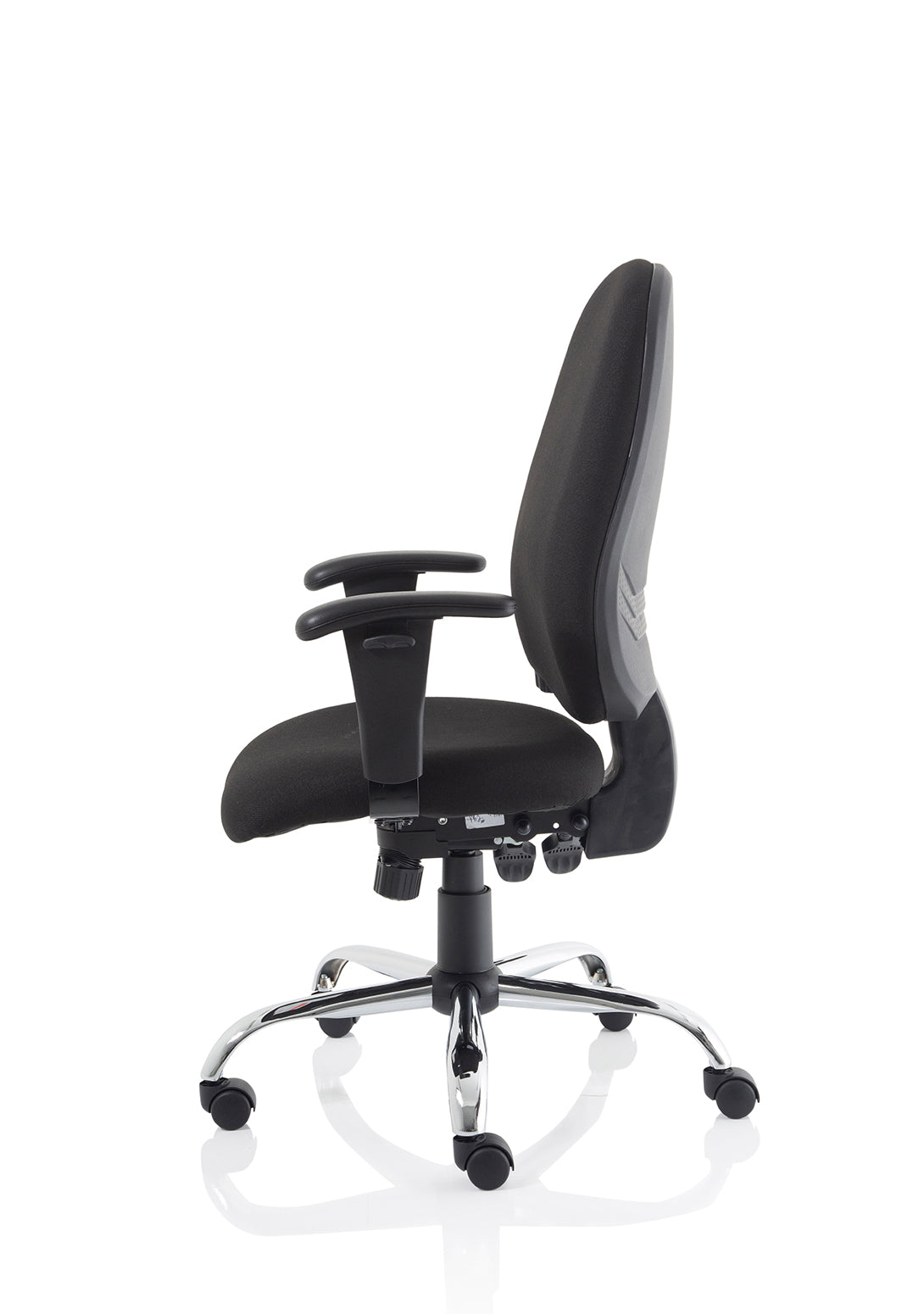 Lisbon Medium Back Task Operator Office Chair with Height Adjustable Arms