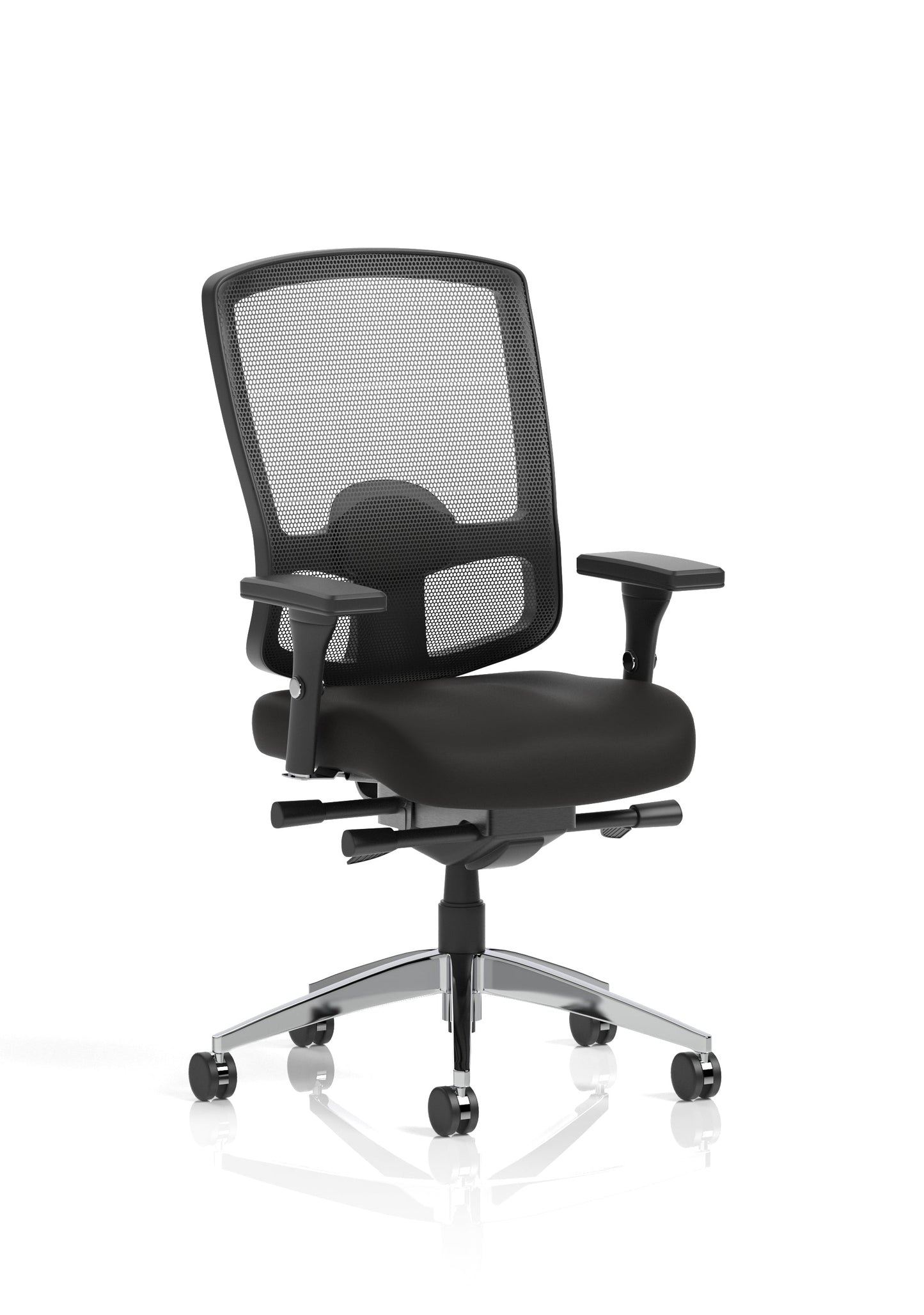 Regent High Mesh Back Ergonomic Task Operator Office Chair with Arms