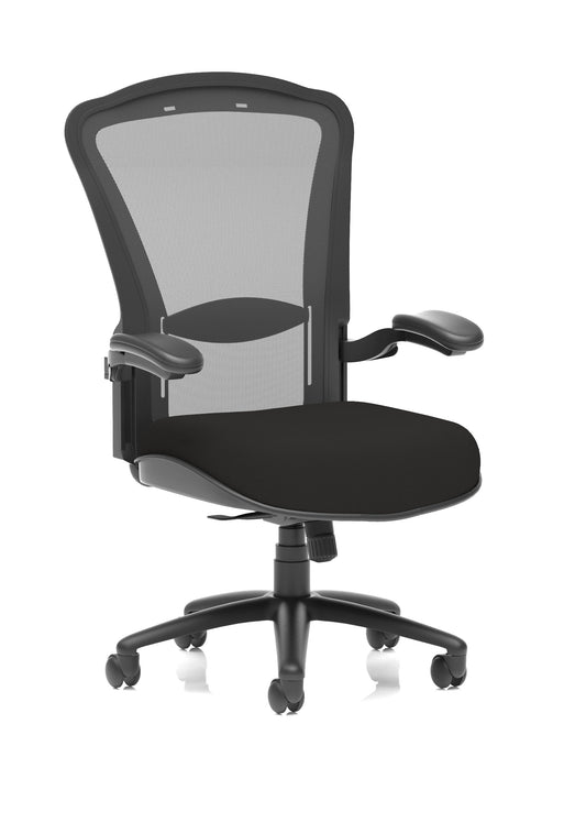 Houston High Mesh Back Heavy Duty Task Operator Office Chair with Arms