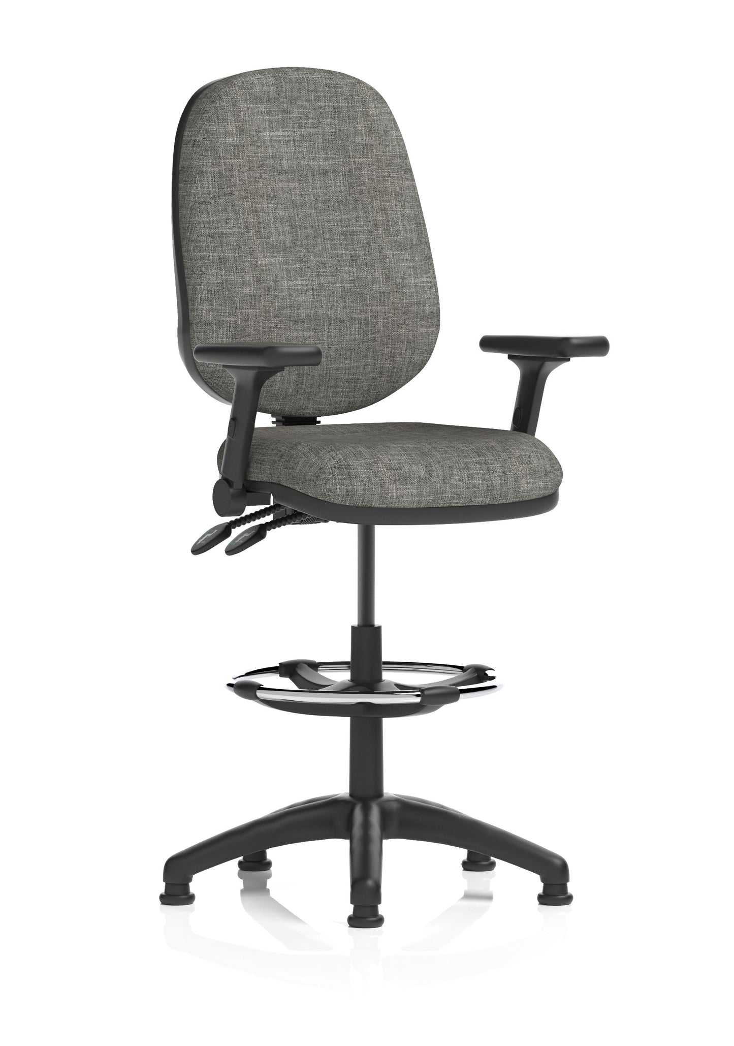 Eclipse Plus II Task Operator Office Chair with Hi Rise Draughtsman Kit
