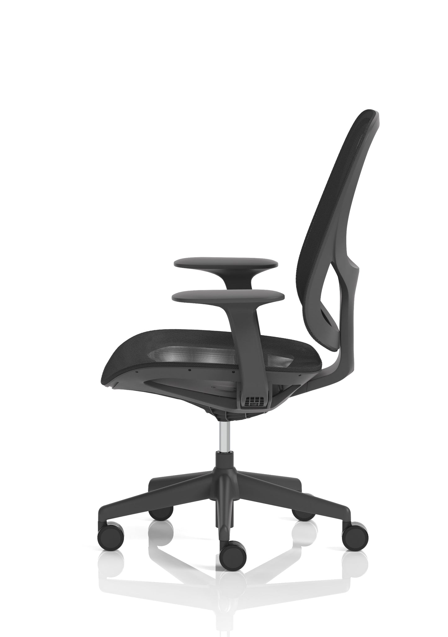 Tutti Mesh Medium Back Task Operator Office Chair with Arms