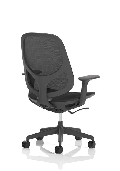 Tutti Mesh Medium Back Task Operator Office Chair with Arms