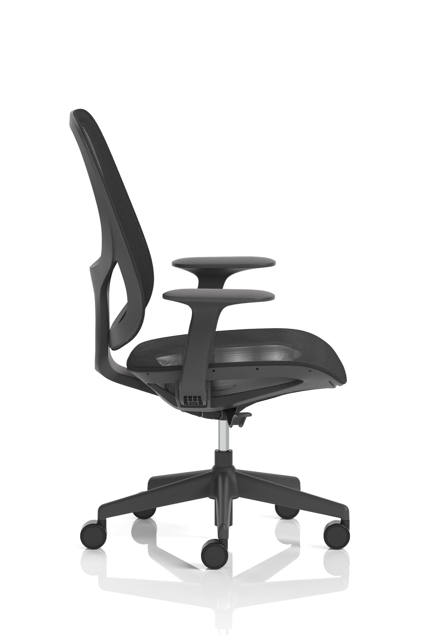 Tutti Mesh Medium Back Task Operator Office Chair with Arms