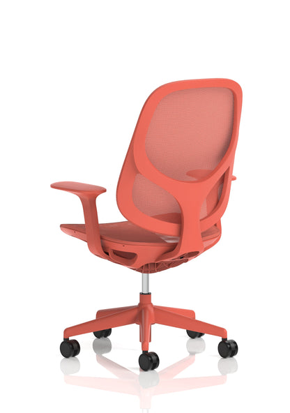 Tutti Mesh Medium Back Task Operator Office Chair with Arms