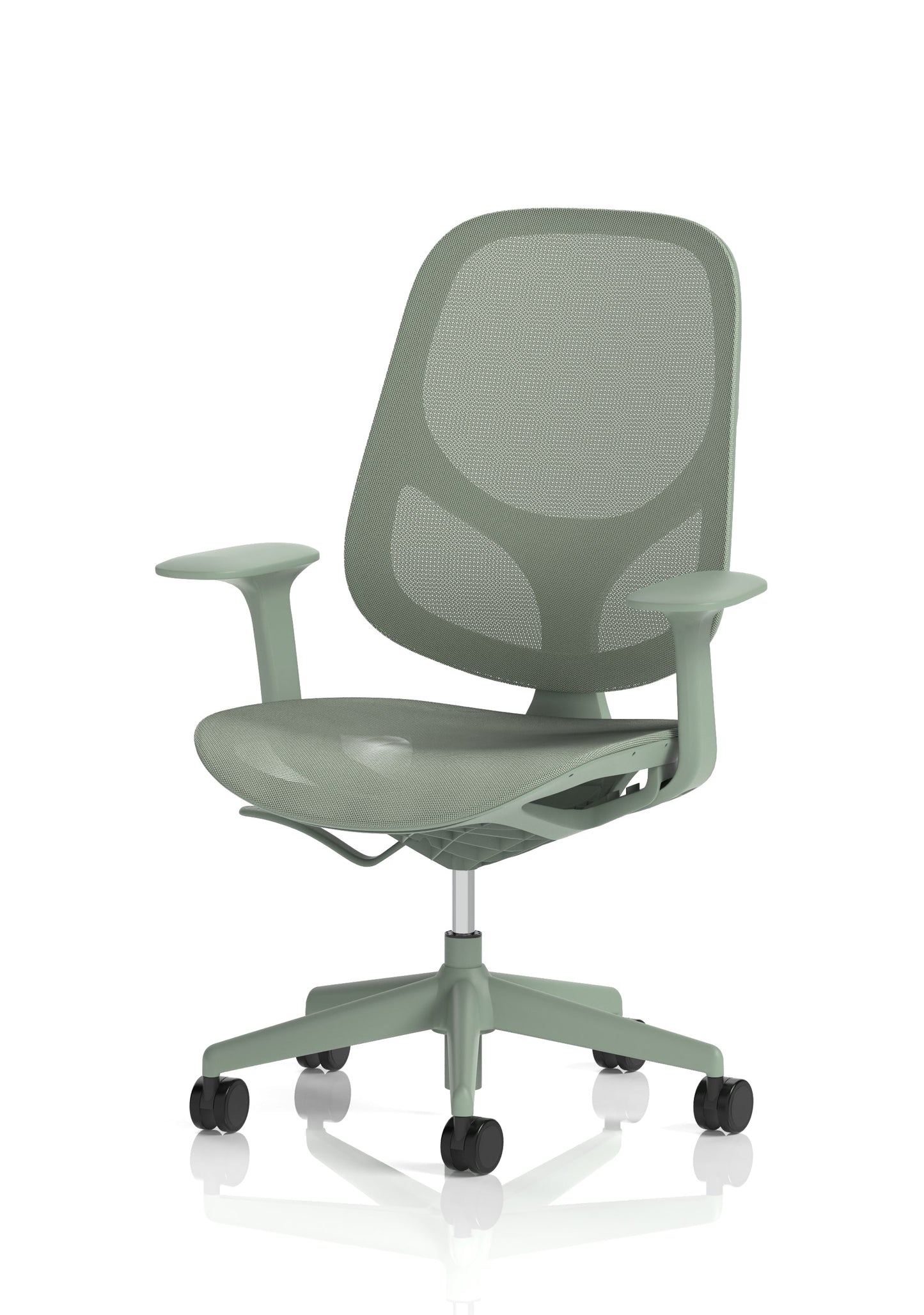 Tutti Mesh Medium Back Task Operator Office Chair with Arms