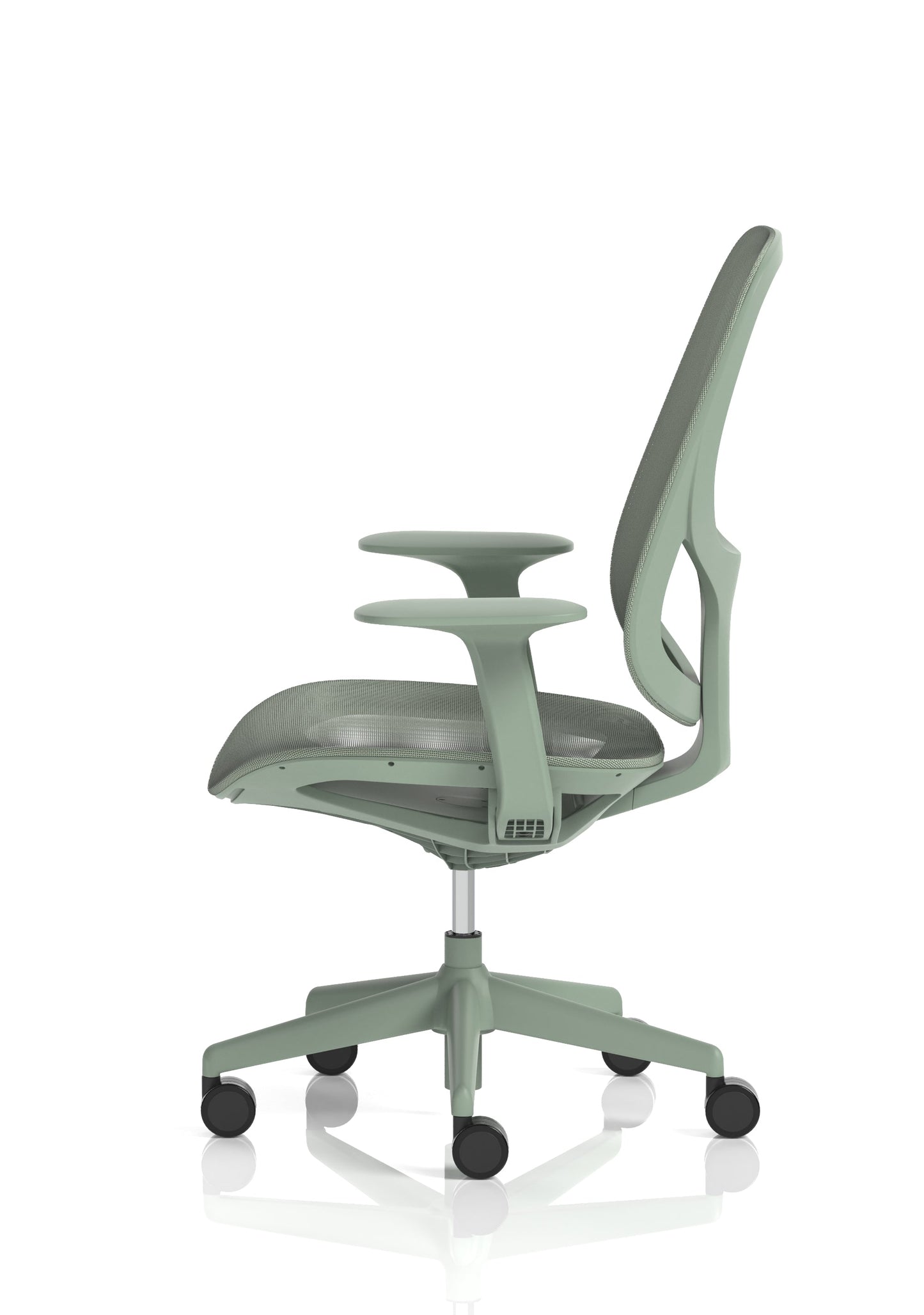 Tutti Mesh Medium Back Task Operator Office Chair with Arms