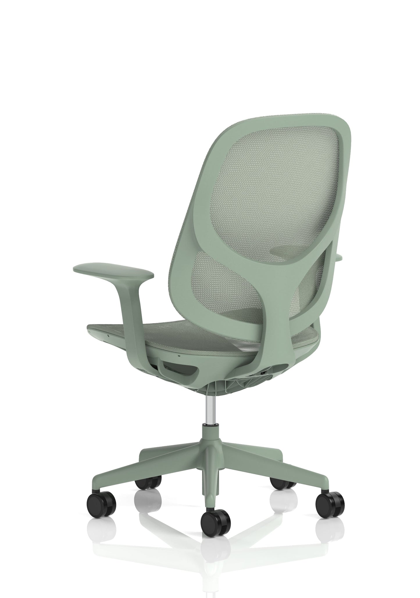 Tutti Mesh Medium Back Task Operator Office Chair with Arms